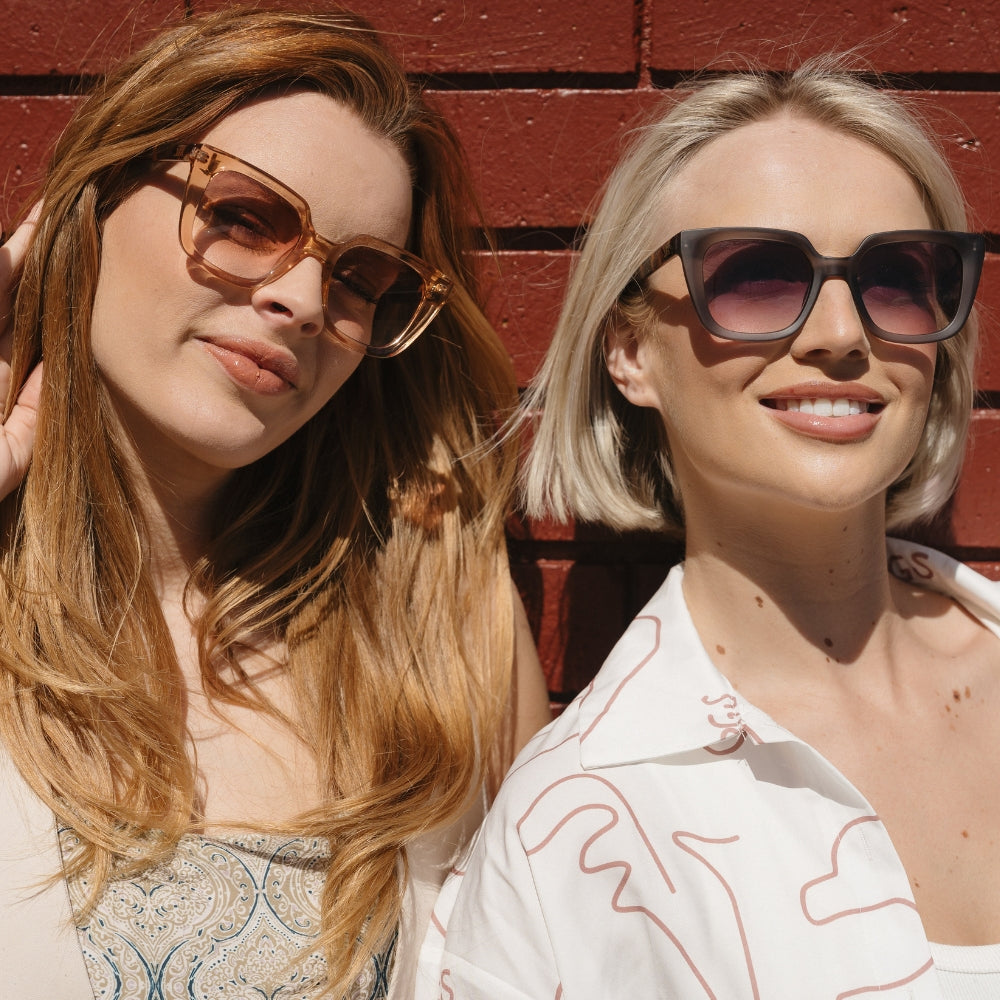 SOLUNA SMOKE l Sunglass Reader l UV 400 Magnifying - Soek Fashion Eyewear Australia