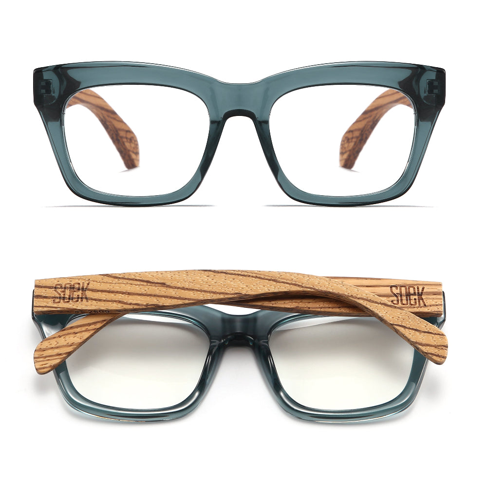 Unisex Magnifying Reader l MORGAN INDIGO - Soek Fashion Eyewear Australia