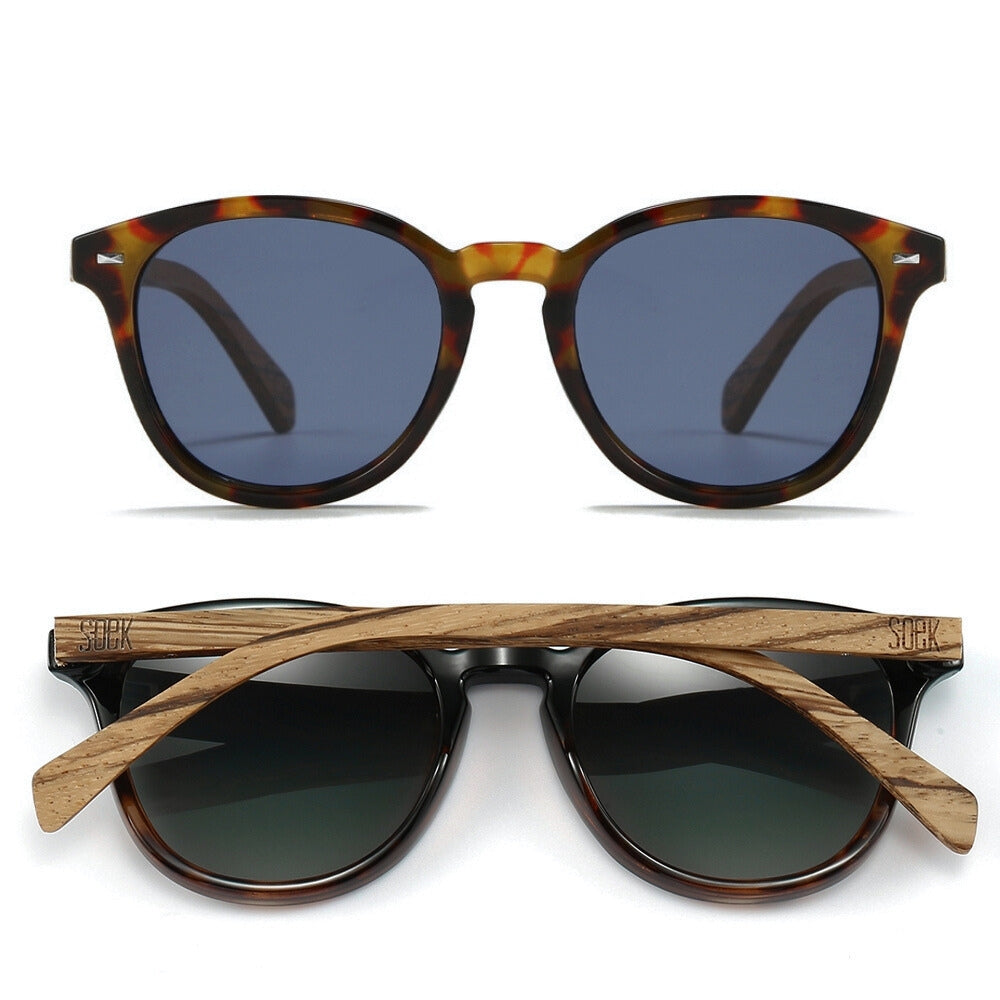 TAINE TORT l Blue Lens Sunglasses l Polarised Lens - Soek Fashion Eyewear Australia
