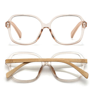 SCARLETT CHAMPAGNE l Blue Light Magnifying Reader - Soek Fashion Eyewear Australia