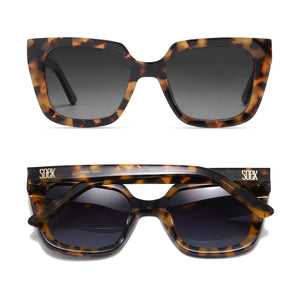 HARPER HONEY TORT l Plant Based Sunglasses l Tortoise Frame l Polarised Lens - Soek Fashion Eyewear Australia