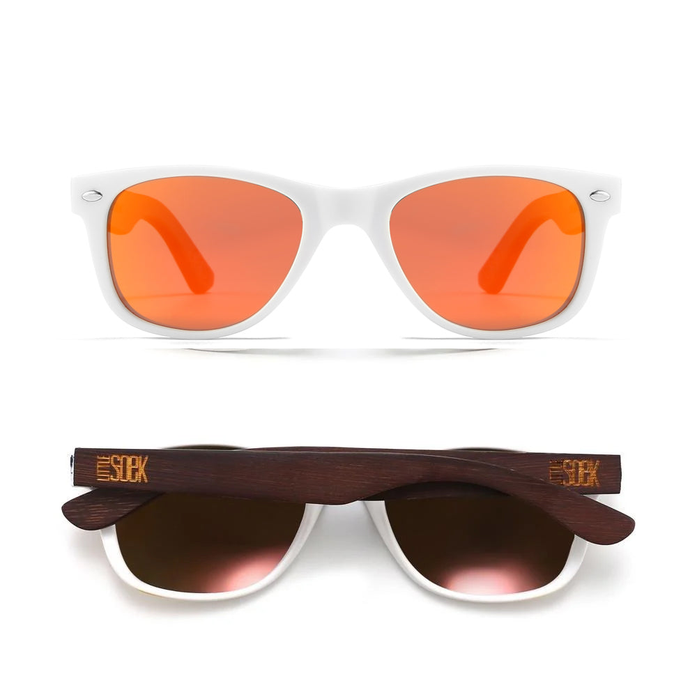 LITTLE BELLS l KIDS Bamboo Sunglasses l Polarised Lens - Age 7-10