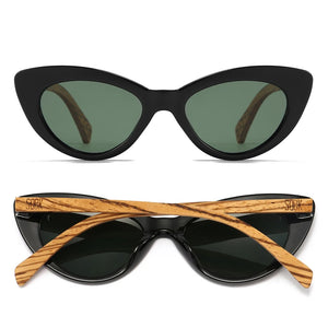 SAVANNAH MIDNIGHT l Black Sunglasses l Polarised Lens - Soek Fashion Eyewear Australia
