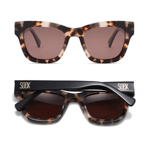 COLLIDE SANDSTONE l Plant Based Unisex Sunglasses l Polarised Lens - Soek Fashion Eyewear Australia