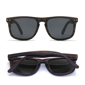 NOMAD 100% Rosewood l Black Polarised Lens - Soek Fashion Eyewear Australia