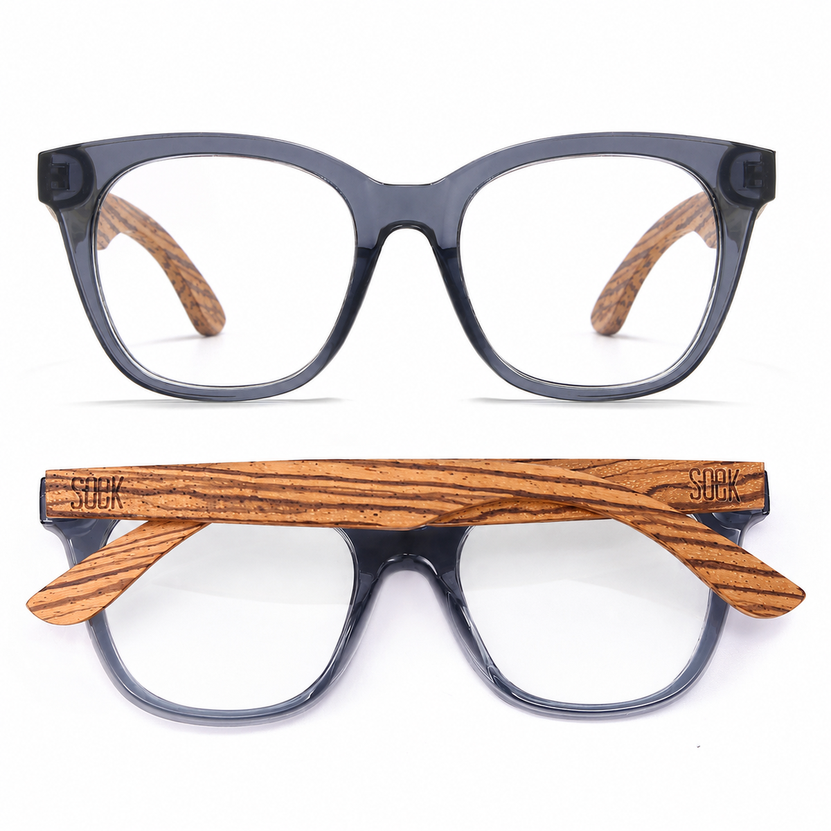 Prescription Glasses l LILA GRACE MIDNIGHT BLUE - Soek Fashion Eyewear Australia