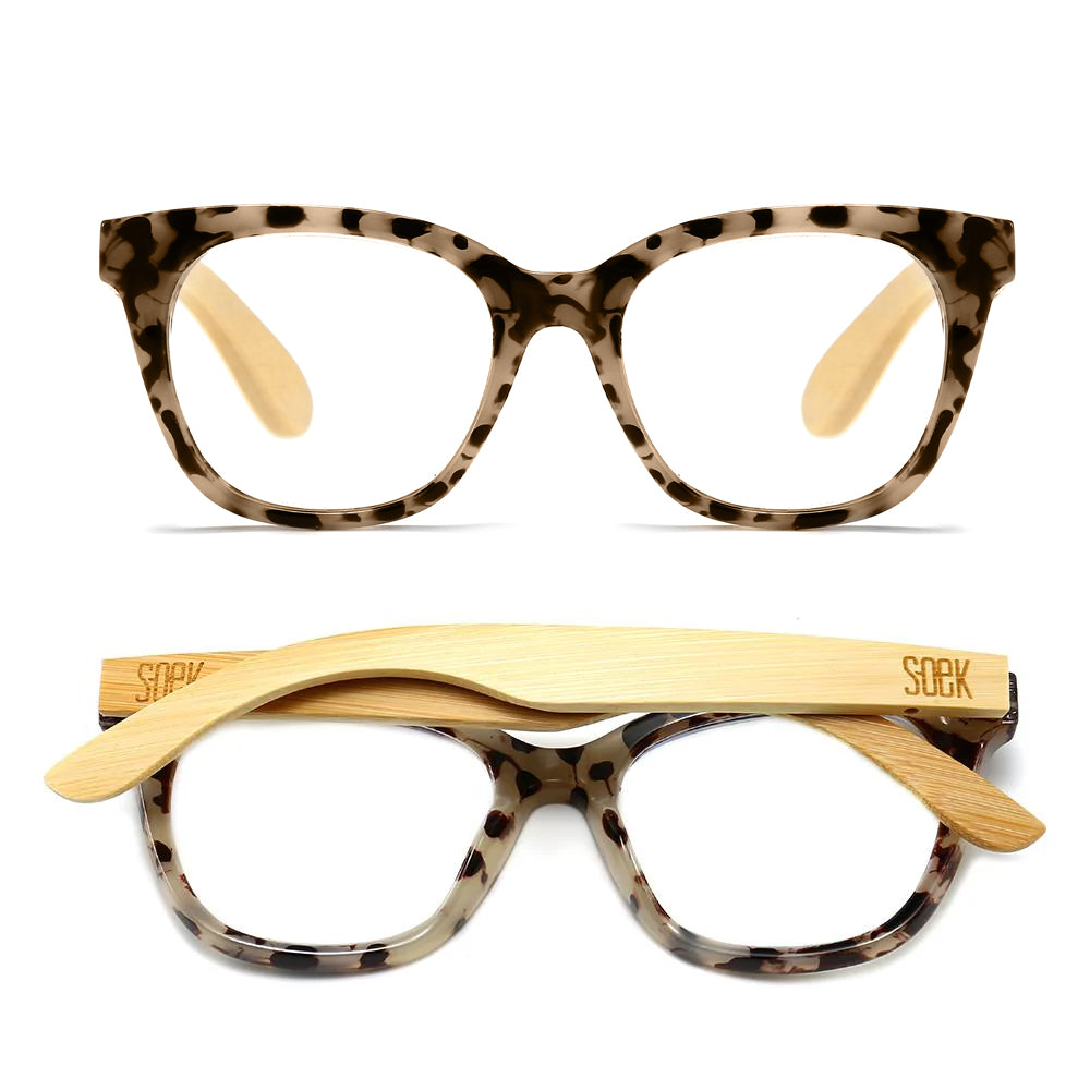 LILA GRACE IVORY TORTOISE l Digital Blue Light - Soek Fashion Eyewear Australia