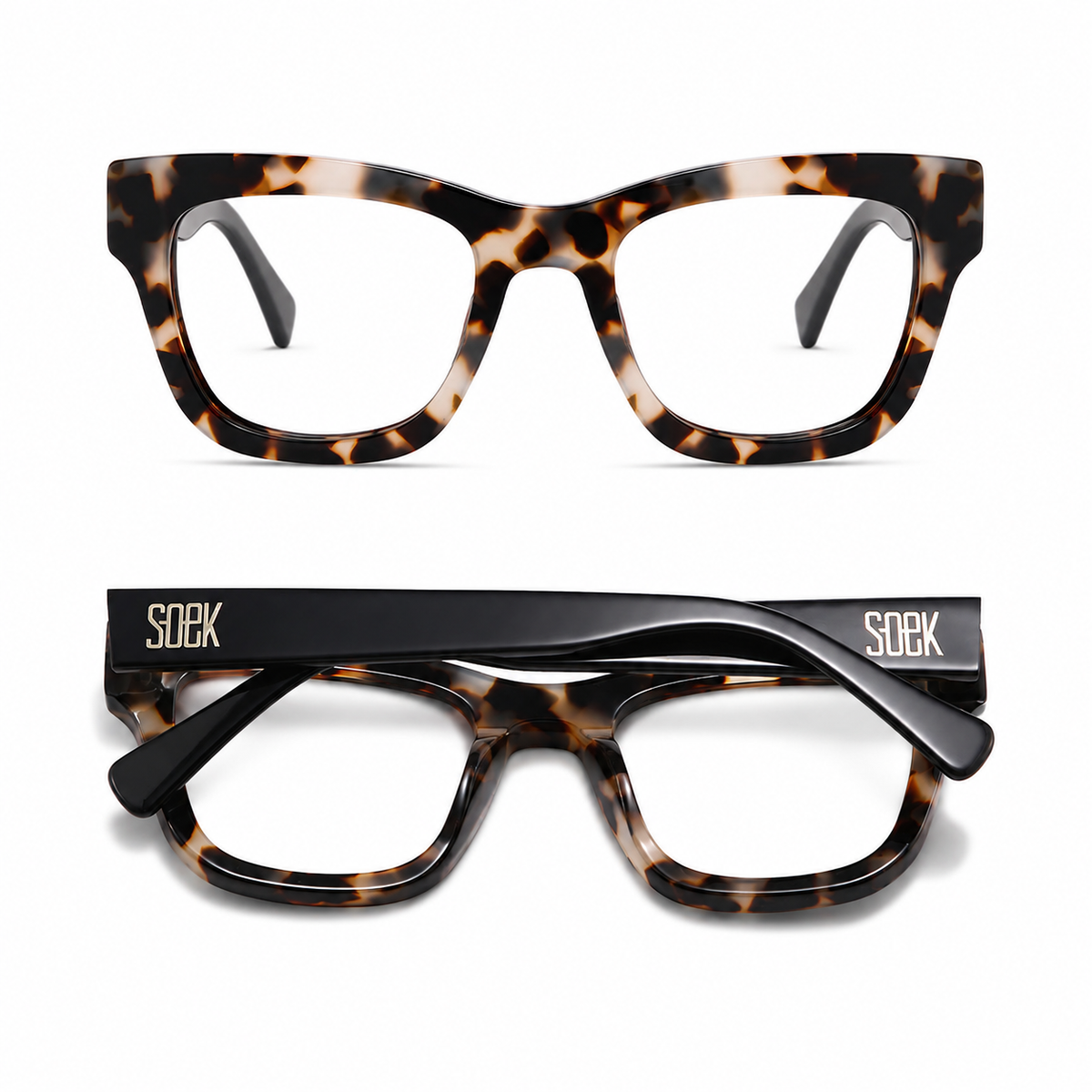 Plant Base Prescription Glasses l COLLIDE SANDSTONE - Soek Fashion Eyewear Australia