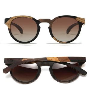 DRIFTER Maple l Ebony Frame l Brown Gradient Lens - Soek Fashion Eyewear Australia