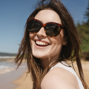 *NEW* LOVER TORT DUO l Plastic Free Sunglass l Brown Polarised Lens - Soek Fashion Eyewear Australia