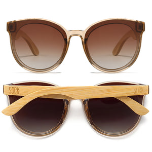 BELLA CHAMPAGNE l Brown Gradient Lens l Maple Arms - Soek Fashion Eyewear Australia