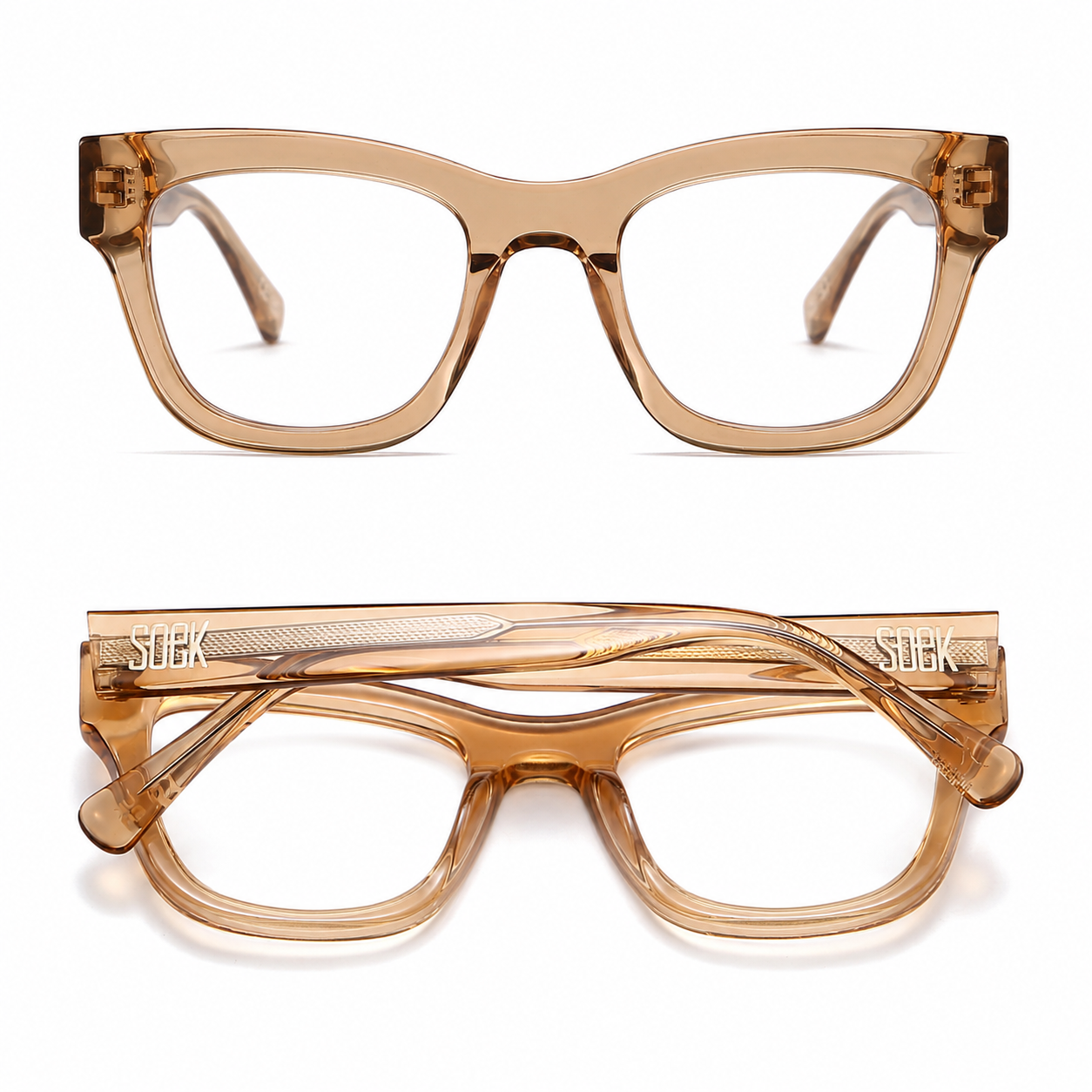 Plant Based Prescription Glasses l COLLIDE DUSK