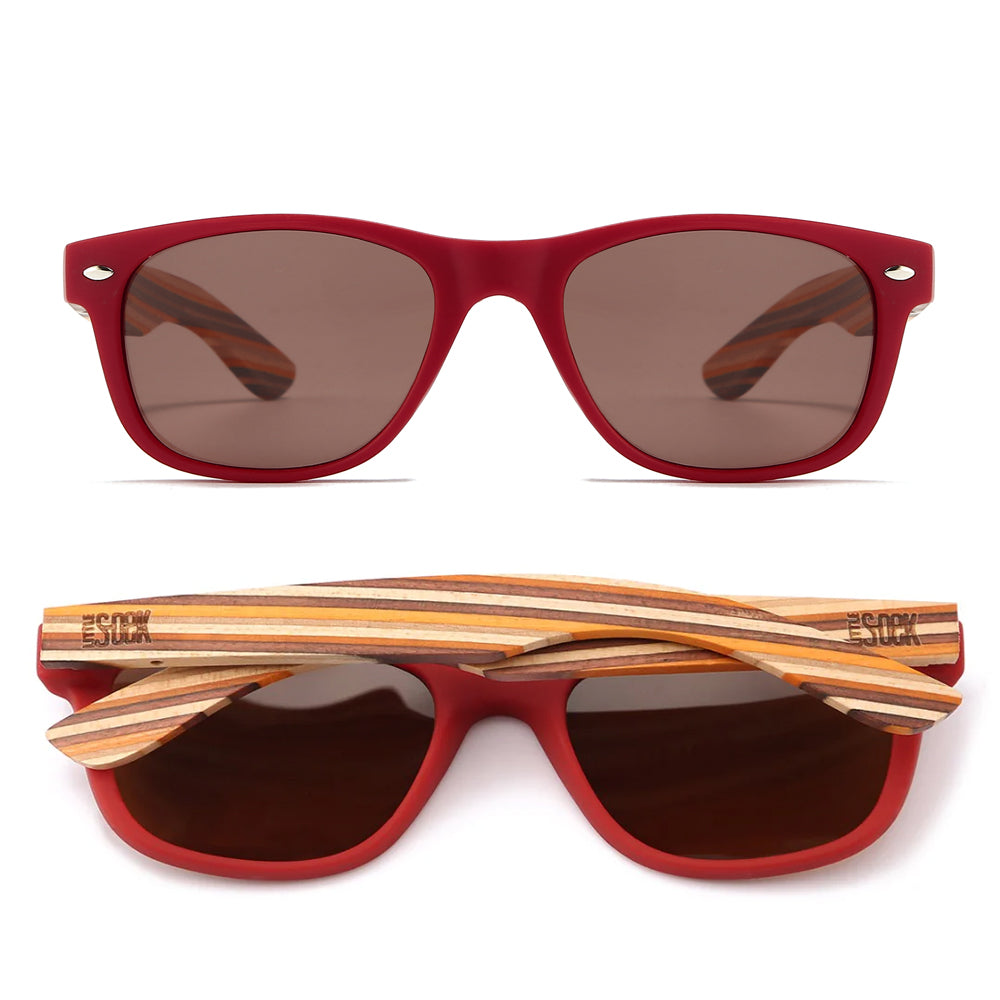 LITTLE AVALON l KIDS Eco friendly Sunglasses l Wood arms - Age 7- 14
