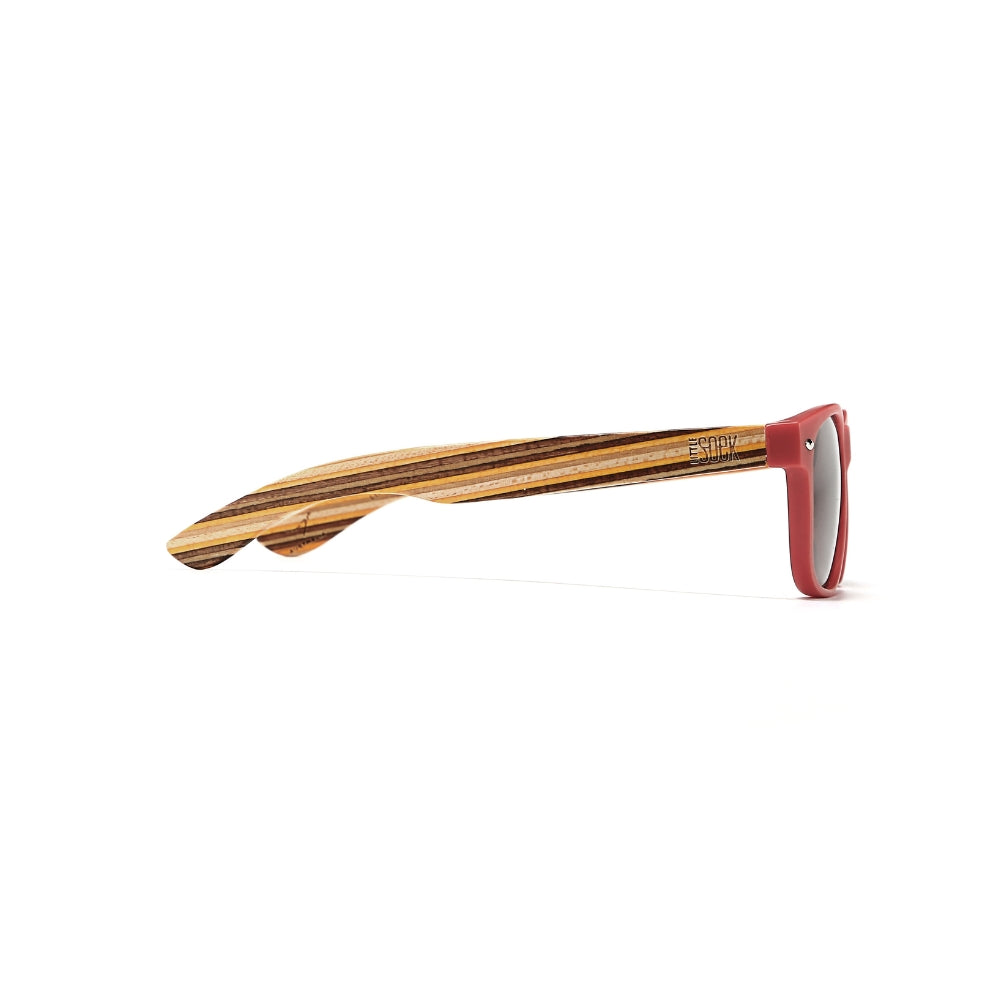 LITTLE AVALON KIDS Red Sunnies l Polarised Lens - Age 7-10 - Soek Fashion Eyewear Australia