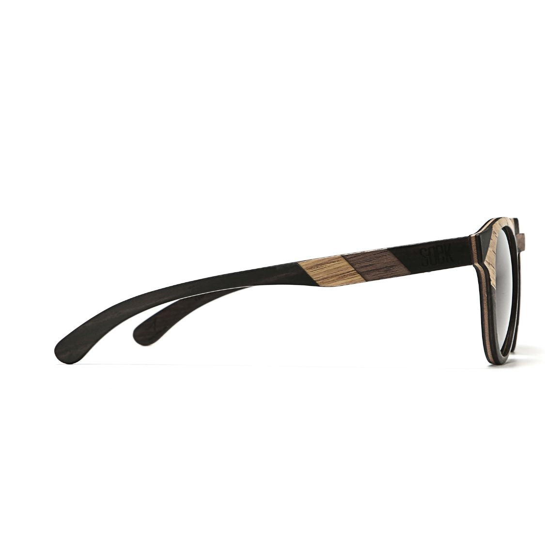 DRIFTER Maple l Ebony Frame l Brown Gradient Lens - Soek Fashion Eyewear Australia