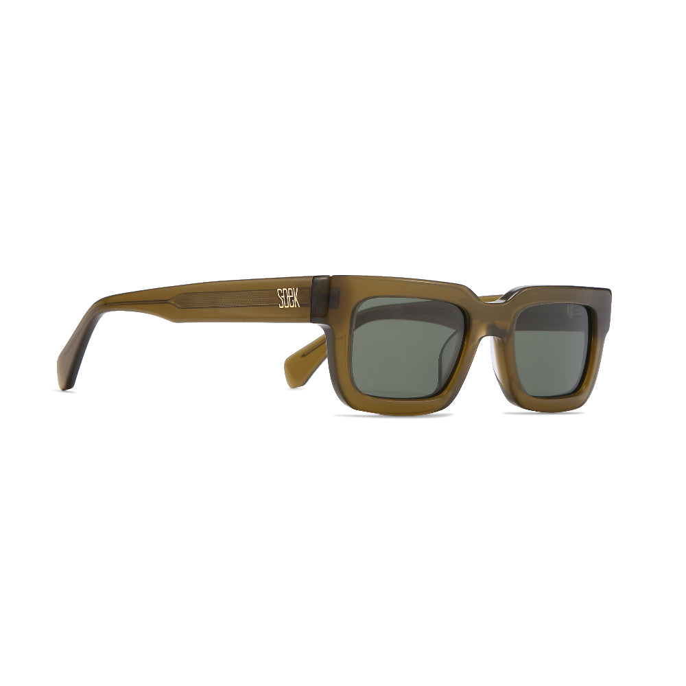 ROVE MOSS l Bio Acetate Sunglasses l Black Polarised Lens - Soek Fashion Eyewear Australia