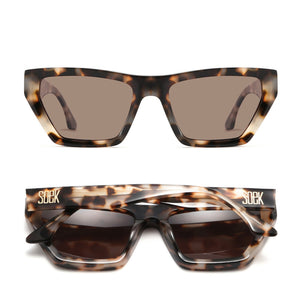 BEYOND SANDSTONE l Plastic Free Sunglasses l Black Polarised Lens - Soek Fashion Eyewear Australia