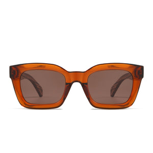 ZAHRA AUBURN l Smoky Polarised Lens l Walnut Arms - Soek Fashion Eyewear Australia