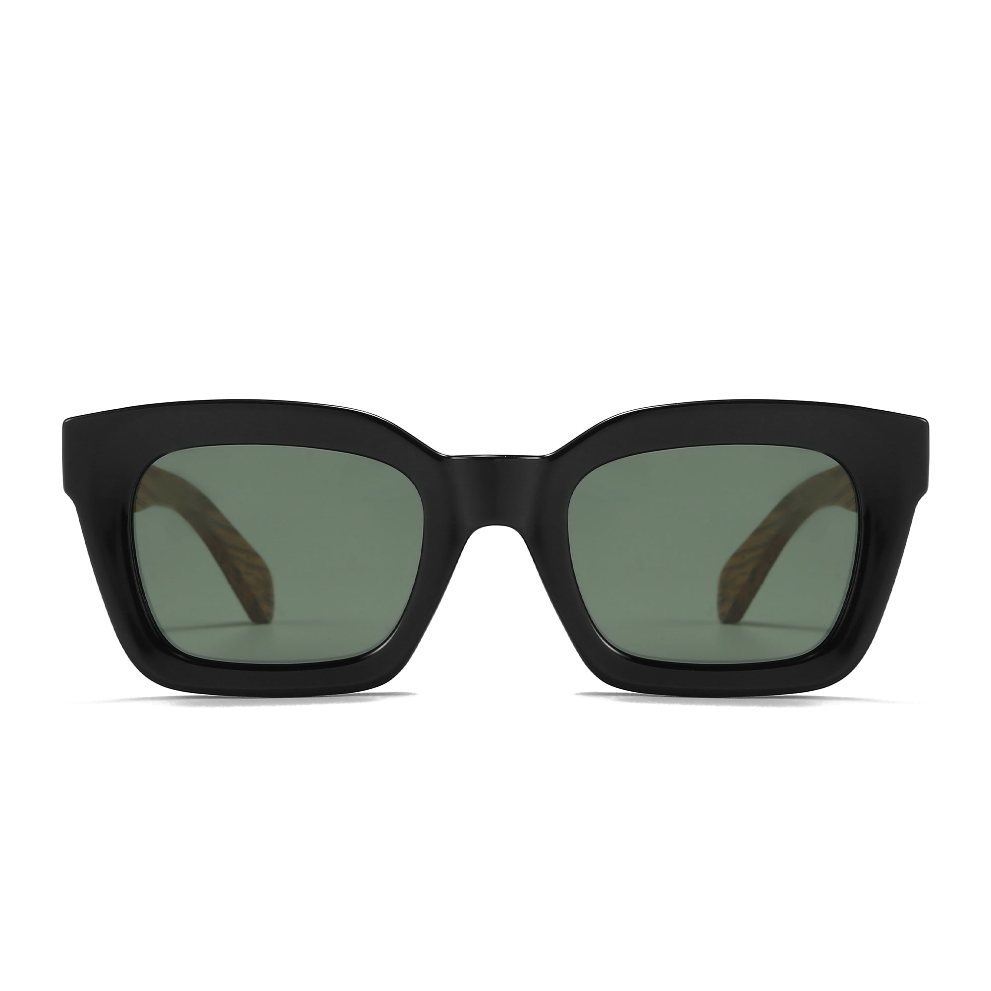 ZAHRA MIDNIGHT l Khaki Polarised Lens l Walnut Arms