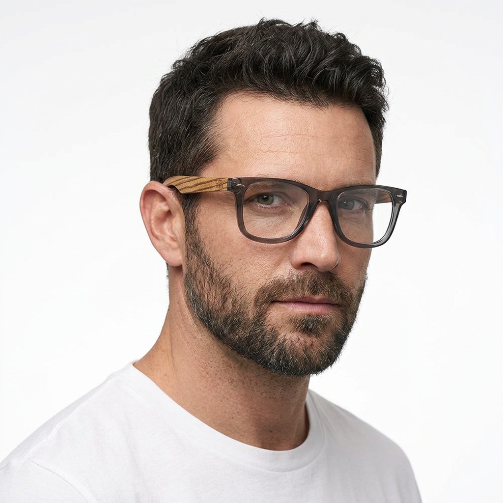 Prescription Glasses l BALMORAL CLEAR BLACK