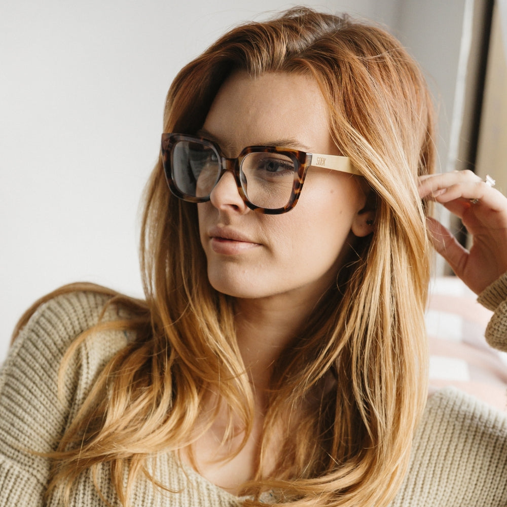Magnifying Reader l SOLUNA MOCHA TORT - Soek Fashion Eyewear Australia
