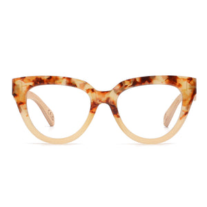 Magnifying Reader l FLUTTER DESERT TORT - Soek Fashion Eyewear Australia