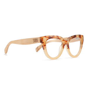 Magnifying Reader l FLUTTER DESERT TORT - Soek Fashion Eyewear Australia