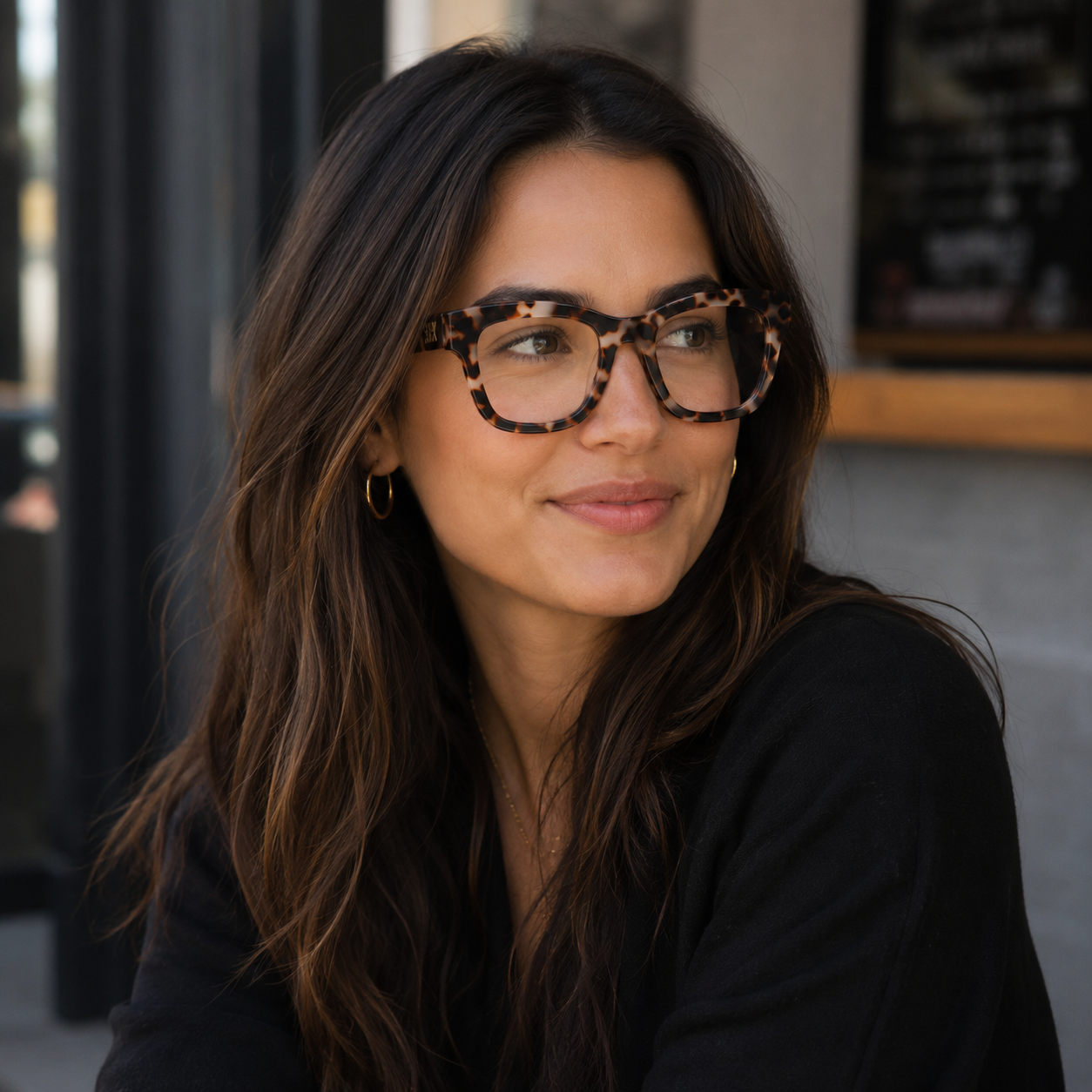 Plant Base Prescription Glasses  l COLLIDE SANDSTONE
