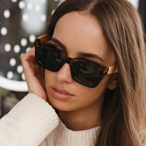 SUNGLASS READER l ZAHRA TOFFEE l UV 400 Magnifying Reader - Soek Fashion Eyewear Australia