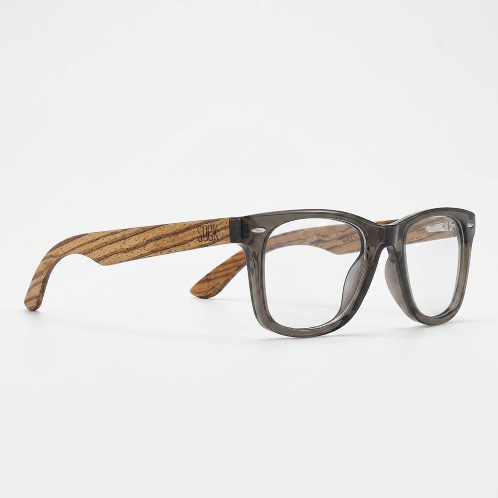 Prescription Glasses l BALMORAL CLEAR BLACK