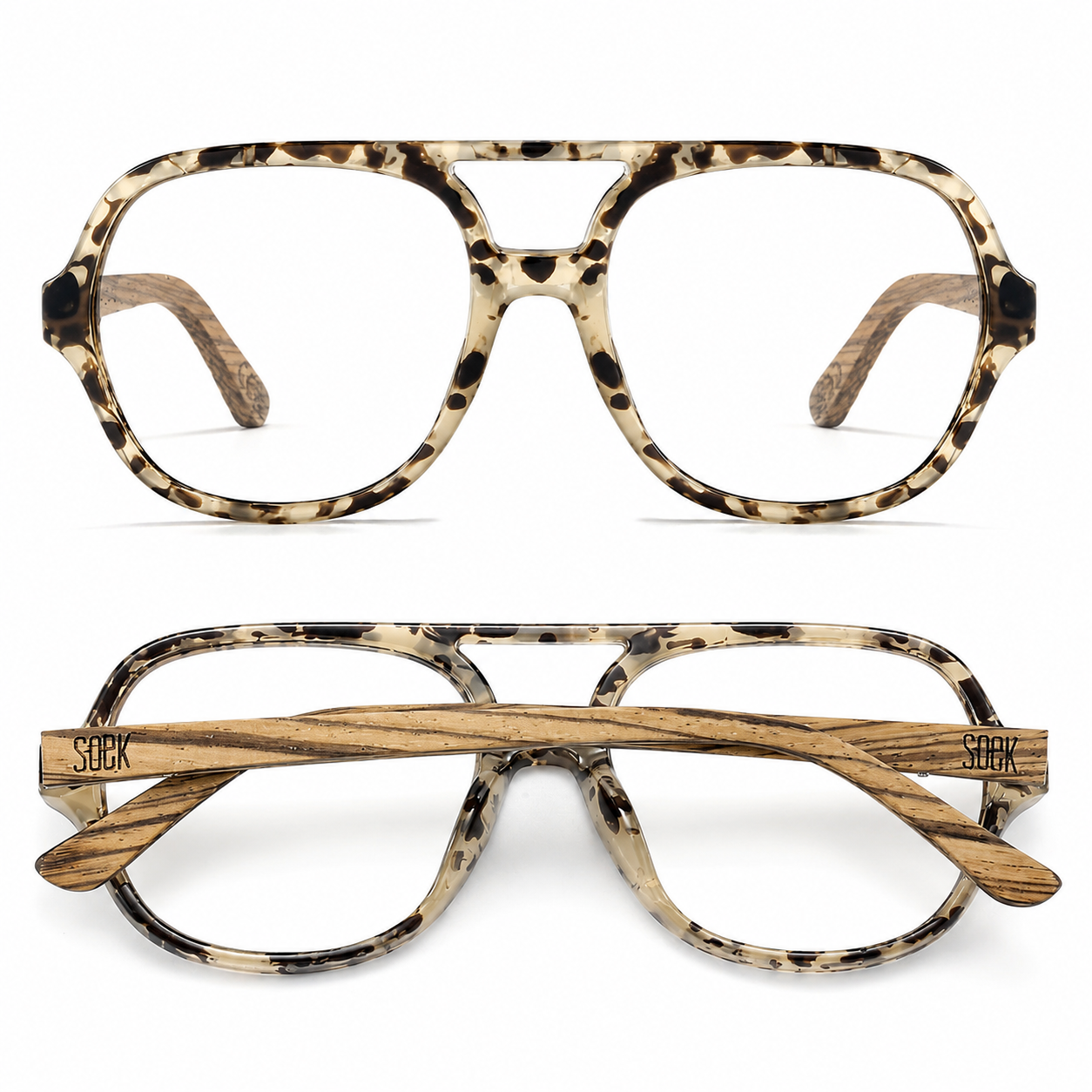 Prescription Glasses l BILLY OPAL TORT by SOEK Sustainable Eyewear Australia