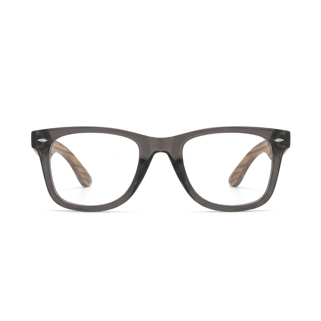 Prescription Glasses l BALMORAL CLEAR BLACK
