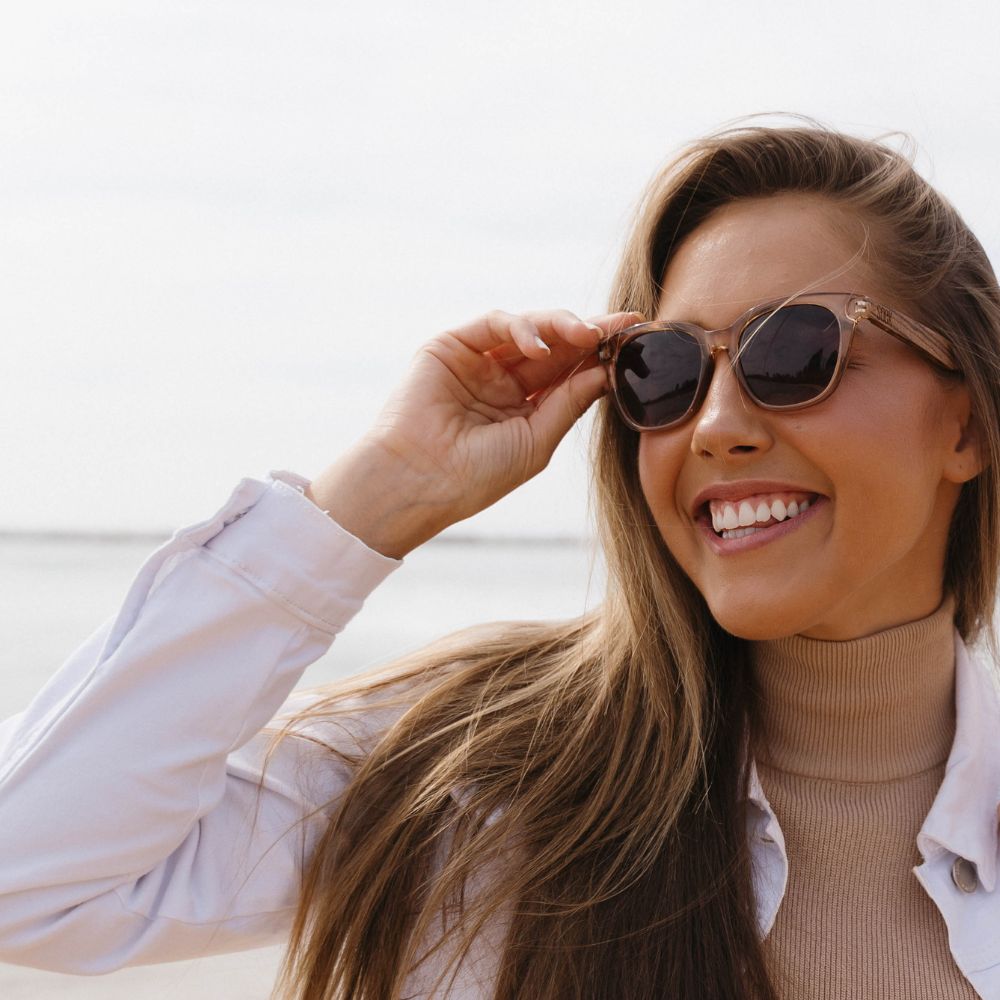SUN READER l Lila Grace Champagne l UV 400 Magnifying Lens - Soek Fashion Eyewear Australia