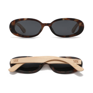 Days in the Sun ROCKY TORT l Brown Polarised Lens l White Maple Arms - Soek Fashion Eyewear Australia