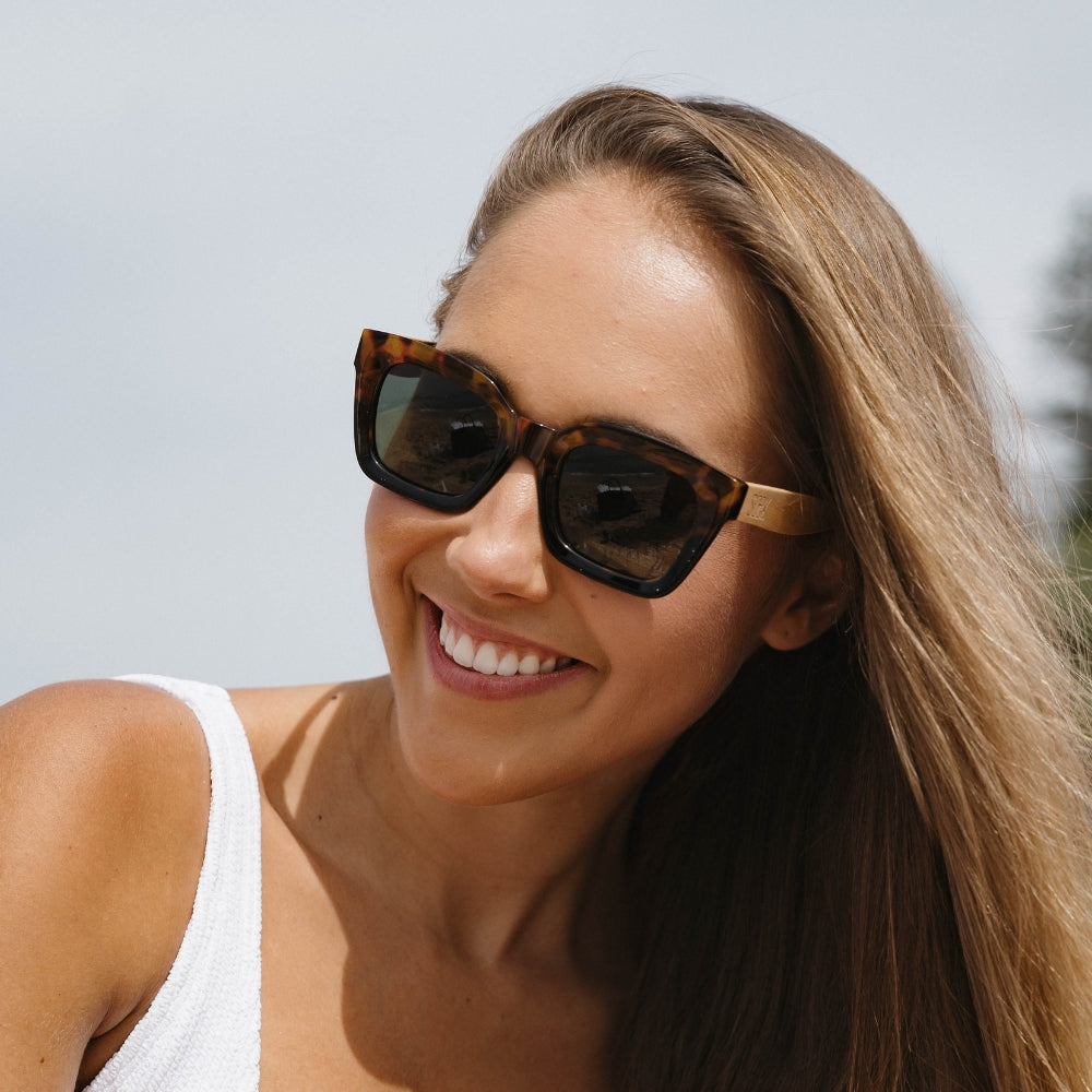 SUNGLASS READER l ZAHRA TOFFEE l UV 400 Magnifying Reader - Soek Fashion Eyewear Australia