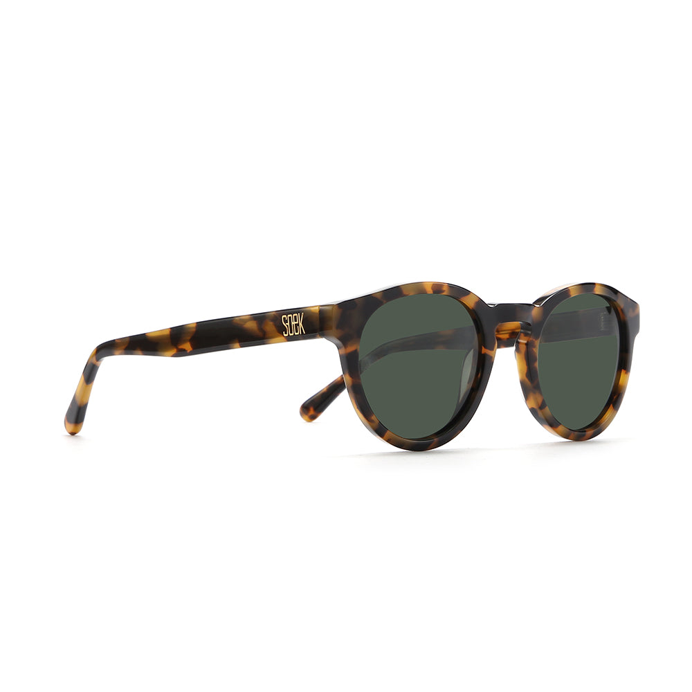 OTIS HONEY TORT l Bio Acetate Sunglasses l Tortoise Frame l Polarised Lens - Soek Fashion Eyewear Australia