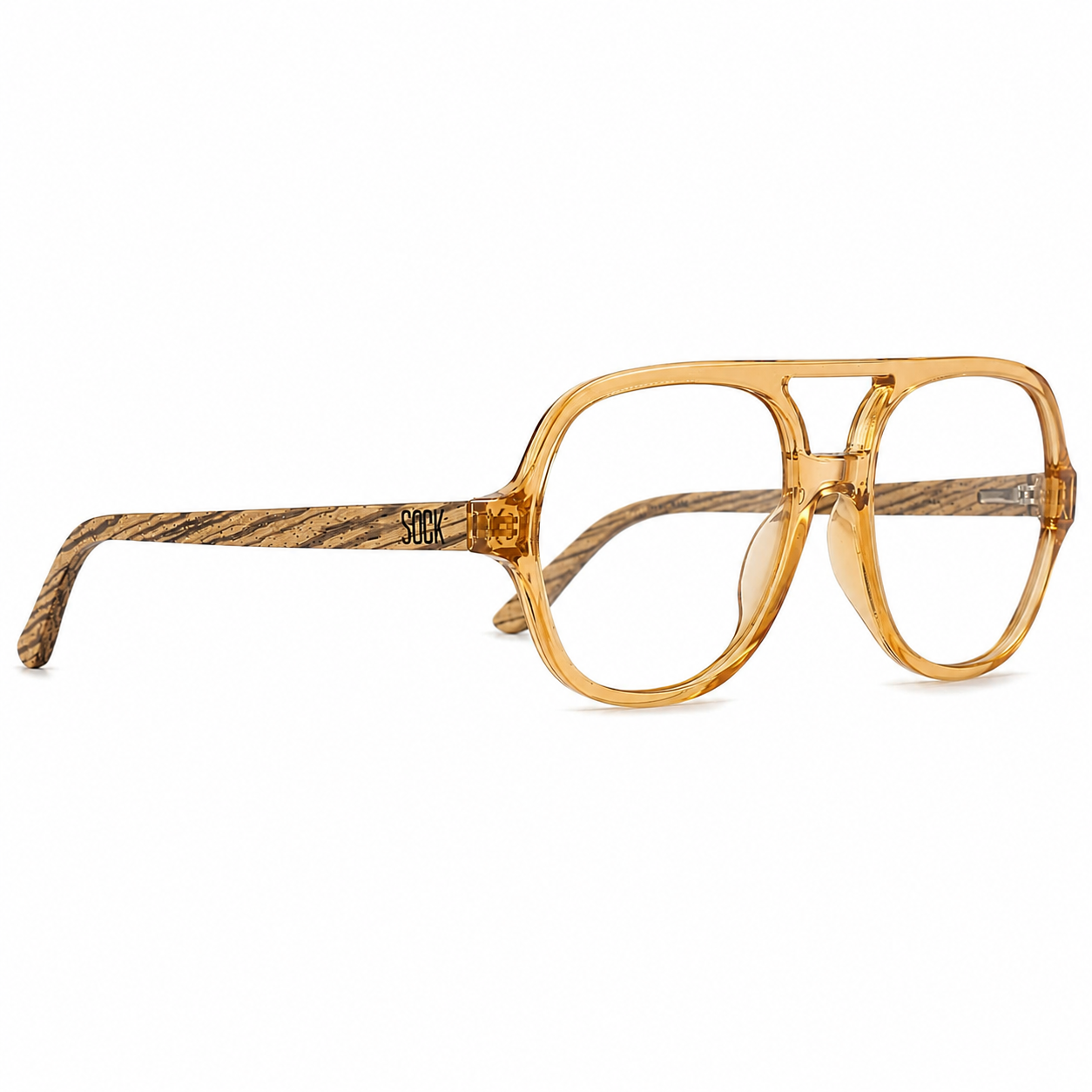Prescription Frame l BILLY CLEAR BROWN - Soek Fashion Eyewear Australia