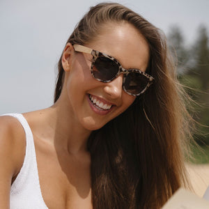 SUNGLASSES READER l LILA GRACE IVORY TORTOISE - Soek Fashion Eyewear Australia