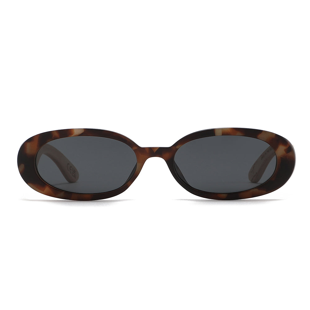 Days in the Sun ROCKY TORT l Brown Polarised Lens l White Maple Arms - Soek Fashion Eyewear Australia