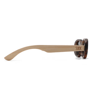 Days in the Sun ROCKY TORT l Brown Polarised Lens l White Maple Arms - Soek Fashion Eyewear Australia