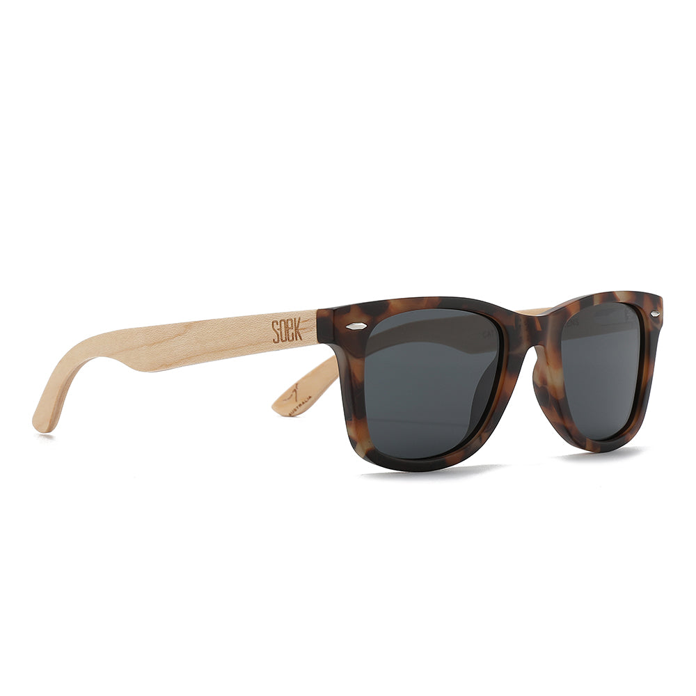 BALMORAL TORT l Smoke Polarised Lens I Sunglasses - Soek Fashion Eyewear Australia