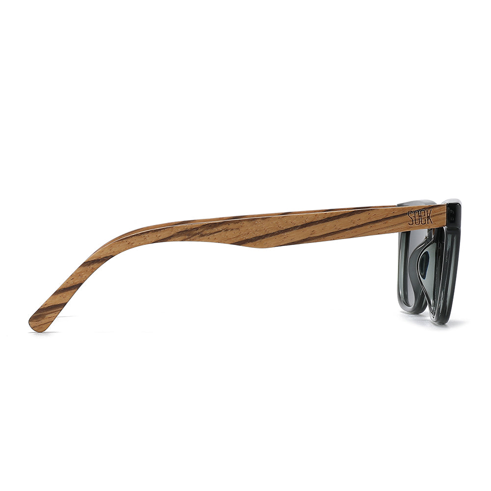 NEW * Koda SMOKE l Black Polarised lenses - Soek Fashion Eyewear Australia