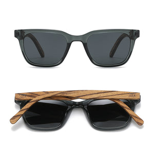 Koda SMOKE l Black Polarised lenses - Soek Fashion Eyewear Australia