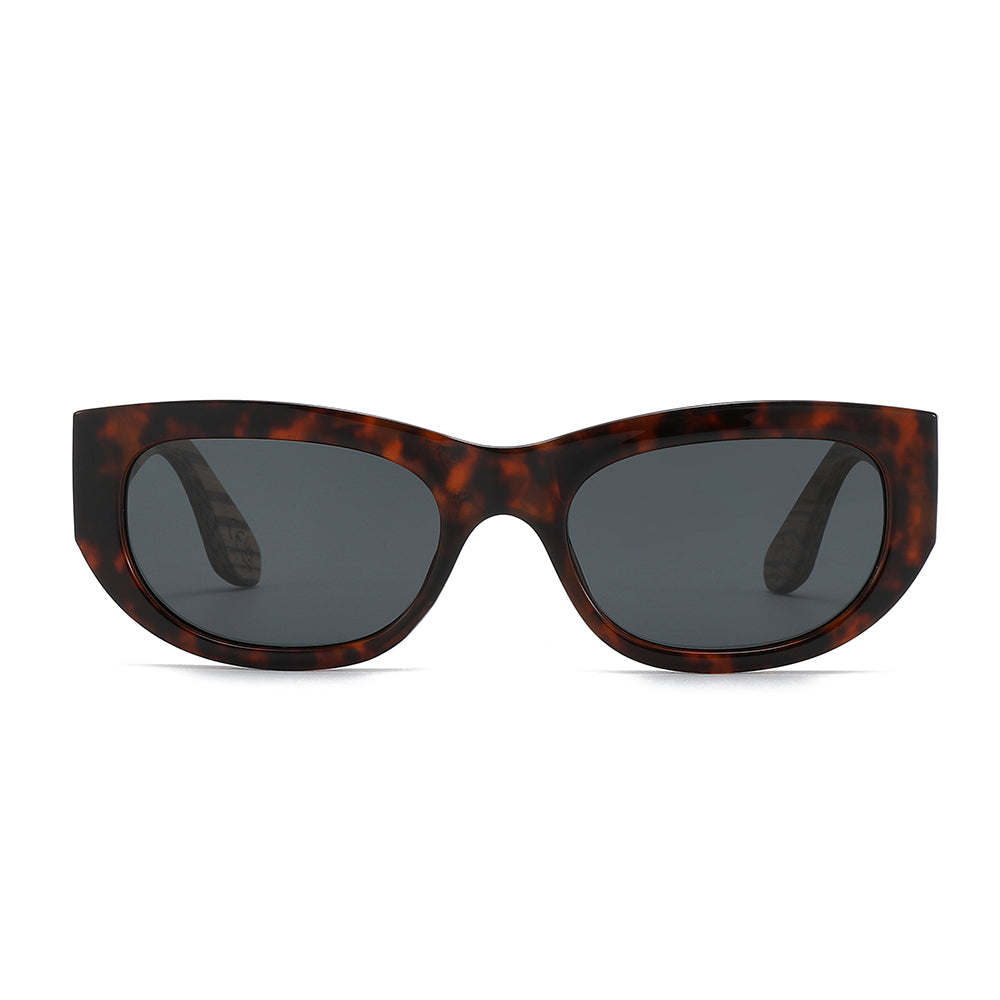 NEW * Remy Dark Tort l Smoke Polarised Lens I Sunglasses - Soek Fashion Eyewear Australia