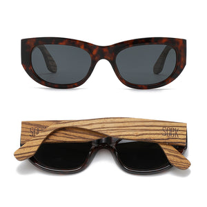 Remy Dark Tort l Smoke Polarised Lens I Sunglasses - Soek Fashion Eyewear Australia