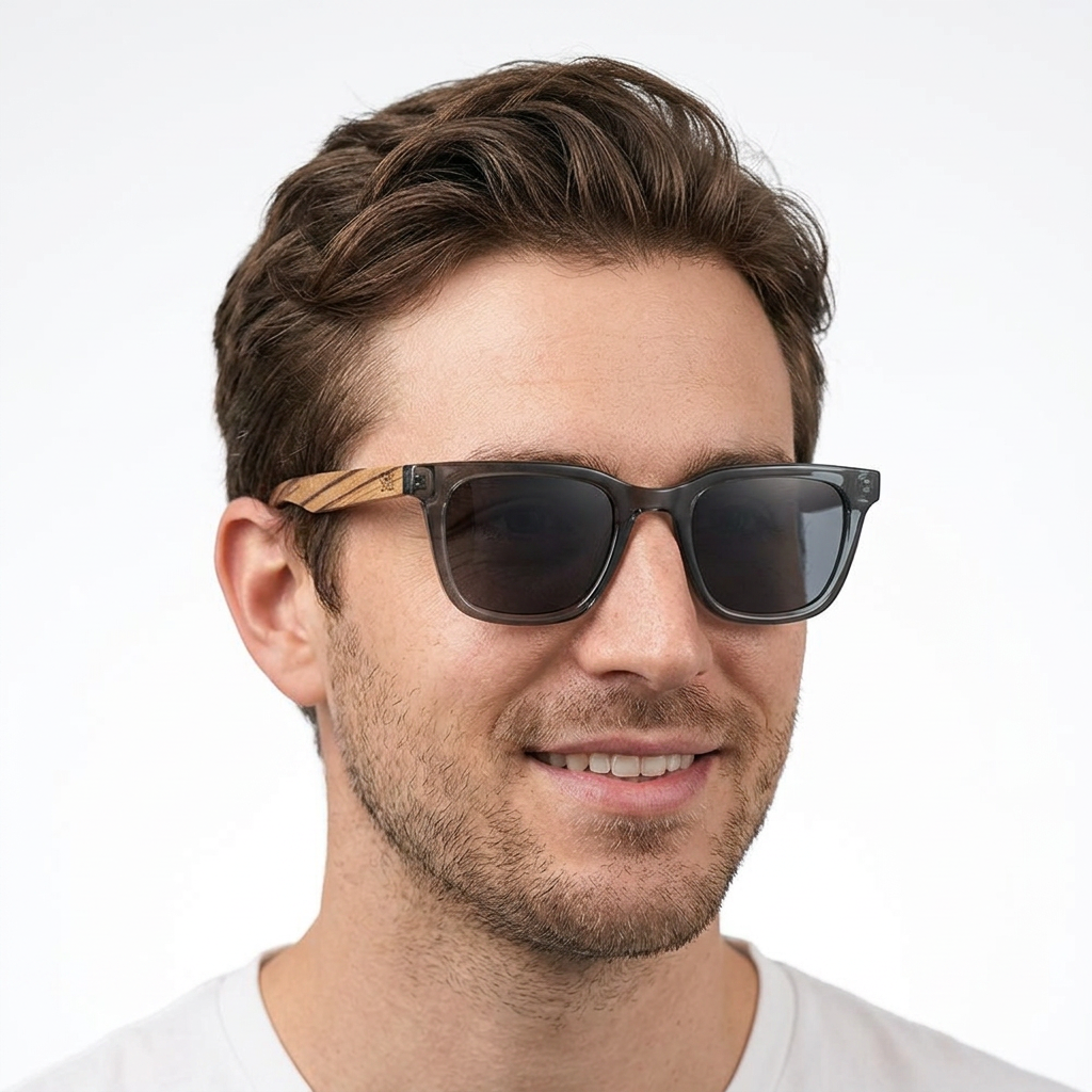NEW * Koda SMOKE l Black Polarised lenses - Soek Fashion Eyewear Australia