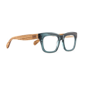 Unisex Magnifying Reader l MORGAN INDIGO - Soek Fashion Eyewear Australia