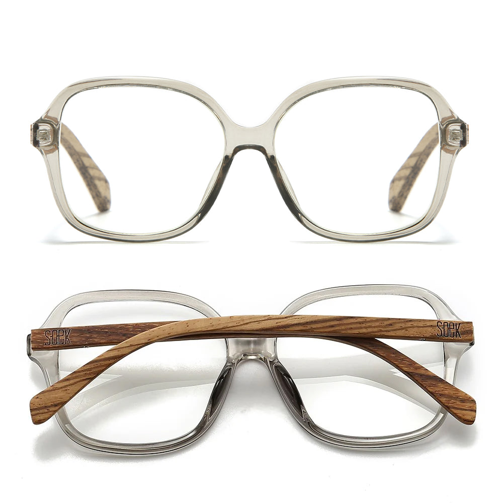 SCARLETT GREY MIST l Blue Light Magnifying Reader
