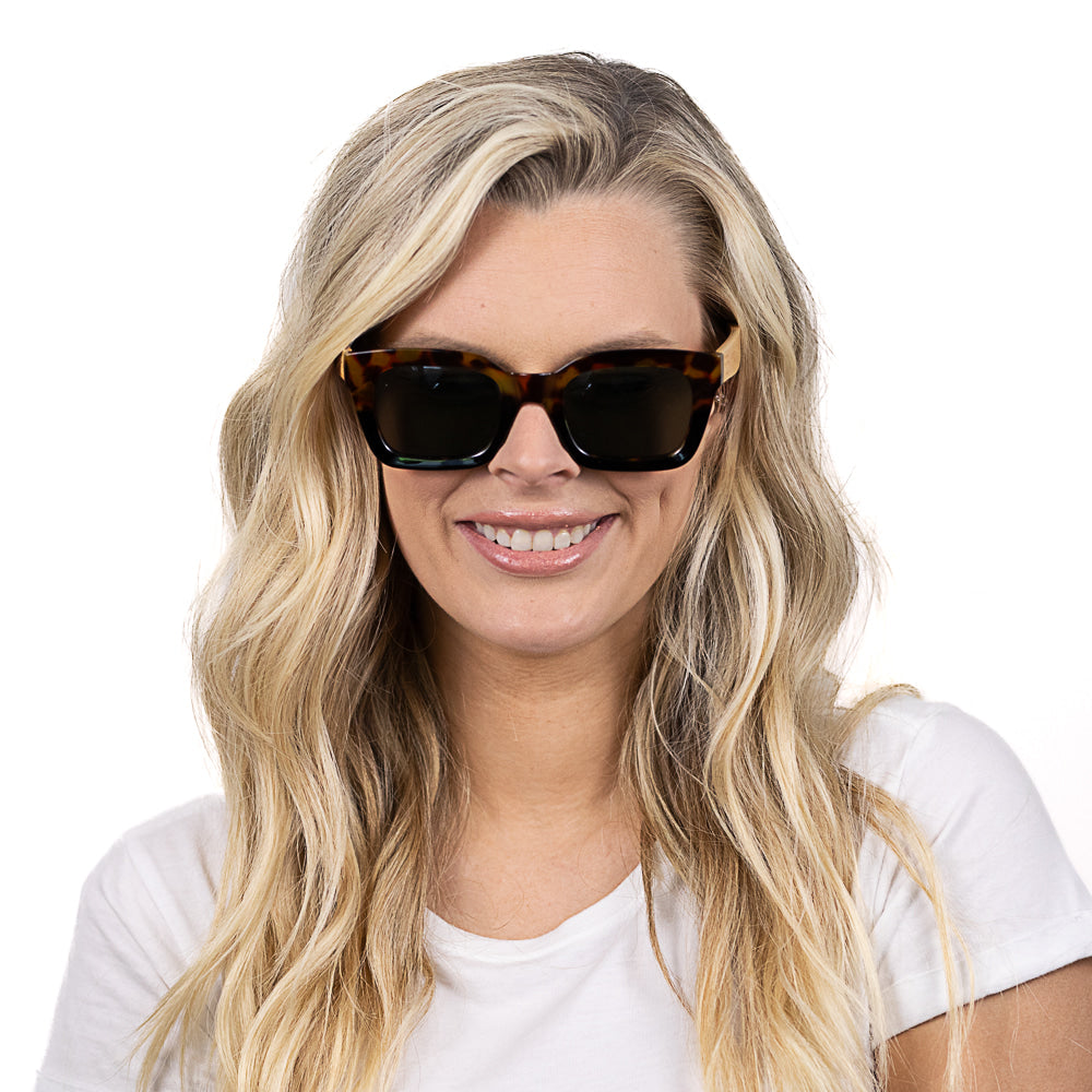 SUNGLASS READER l ZAHRA TOFFEE l UV 400 Magnifying Reader - Soek Fashion Eyewear Australia