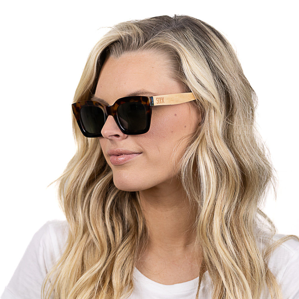 SUNGLASS READER l ZAHRA TOFFEE l UV 400 Magnifying Reader - Soek Fashion Eyewear Australia